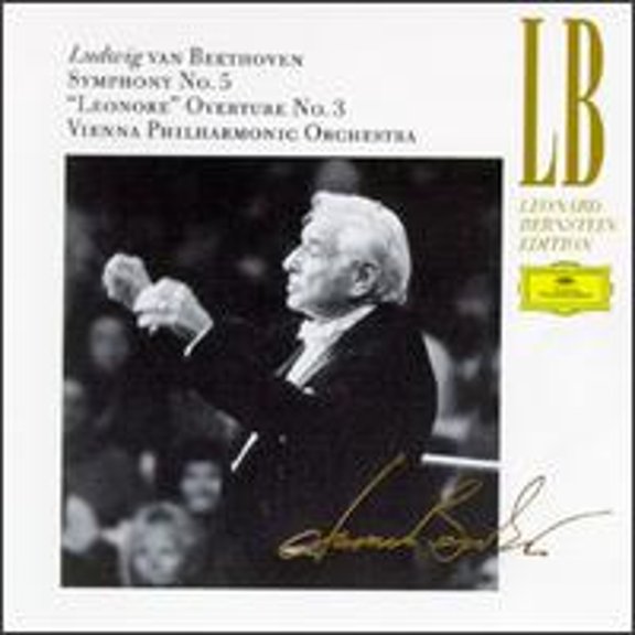 Pre-Owned Beethoven: Symphony No. 5; Leonore Overture No. 3 (CD 0028943104920) by Wiener Philharmoniker, Leonard Bernstein (conductor)