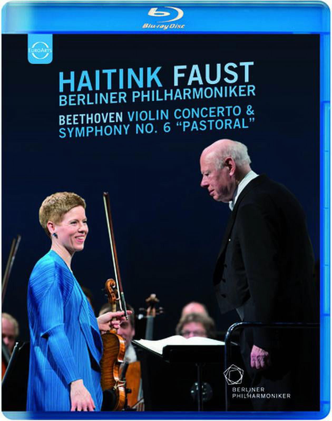 Beethoven Violin Concerto \u0026 Symphony No 6 Pastoral (Blu-ray), Euroarts,  Music \u0026 Performance, image size:1260x1600