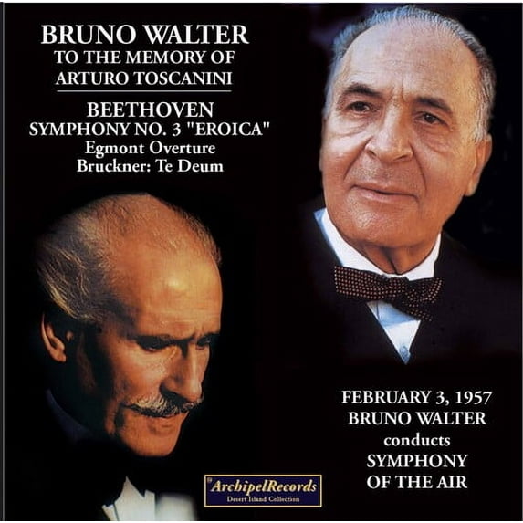 Beethoven / Walter - Sym 3 Egmont Ovt - Music & Performance - CD