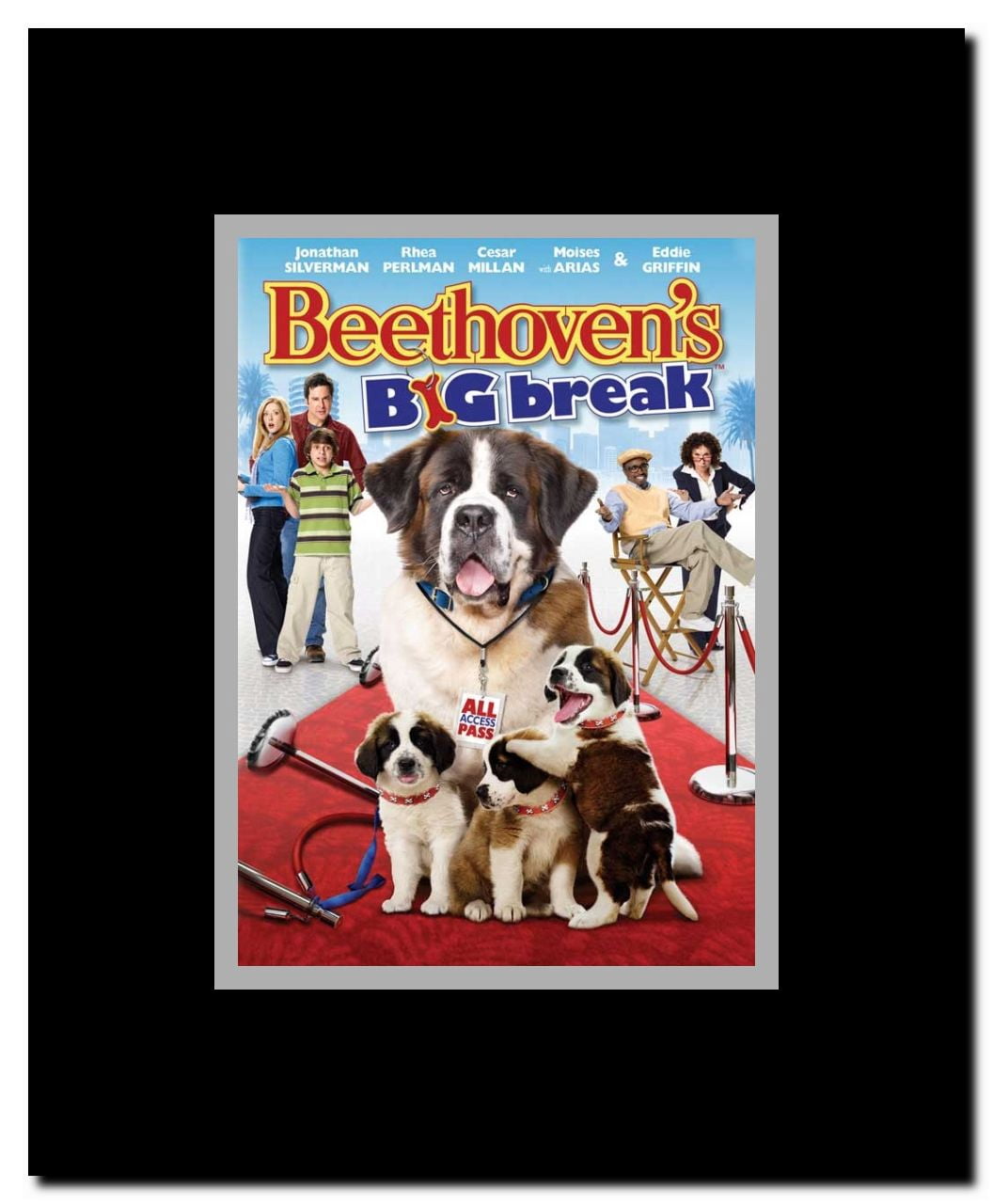 Beethoven's Big Break Framed Movie Poster