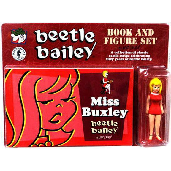 Beetle Bailey Miss Buxley Book & Figure Set