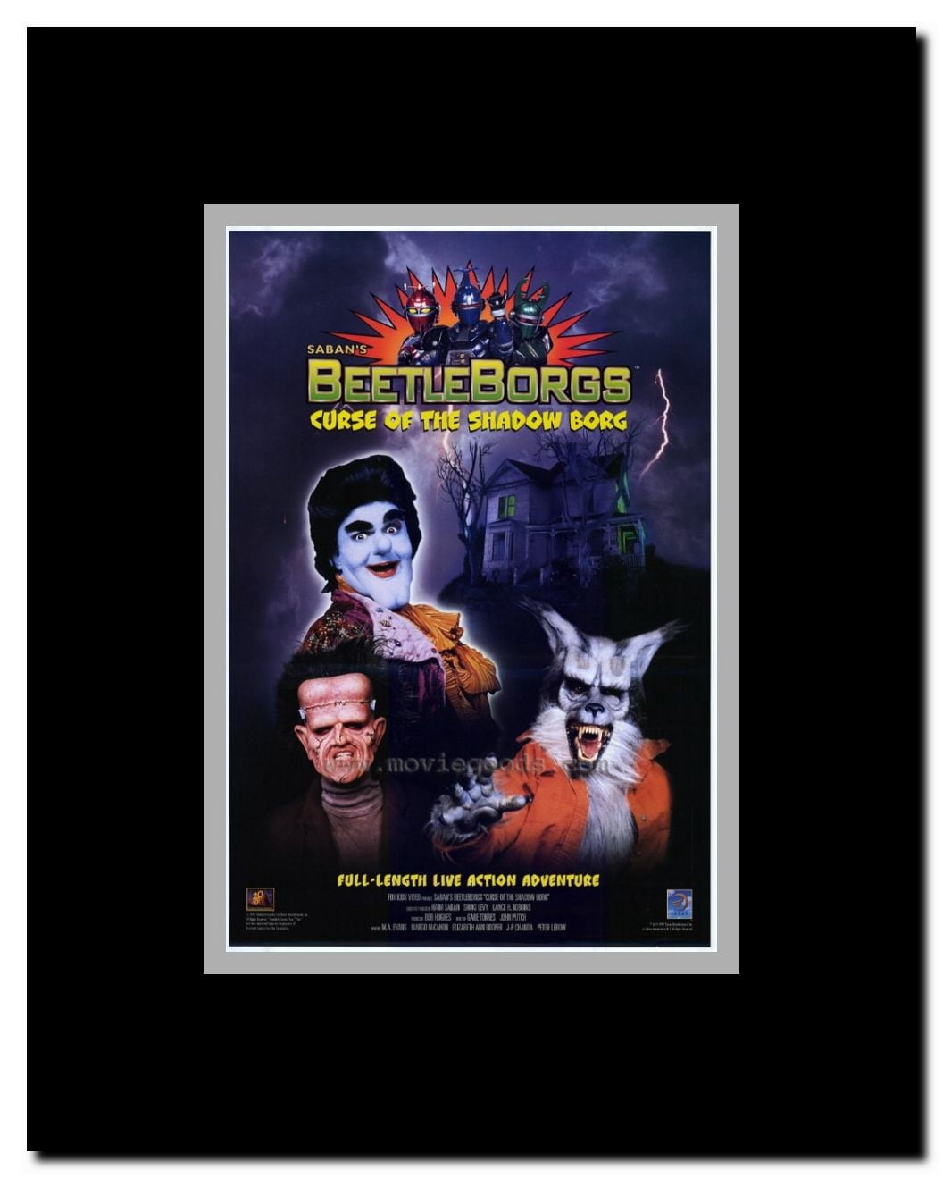 Beetle Borgs: Curse of the Shadow Borg Framed Movie Poster