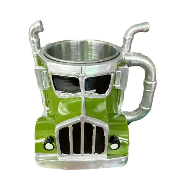 Beetle Car Coffee Mug Funny Semi Truck Heat Resist Coffee Cup Resin Creative Tea Cups Handmade Unique Drinkware for Home Kitchen