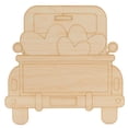 thumbnail image 1 of Beetle Car with Heart Cargo Wood Cutouts 10-inch, 1/8 inch Thick, Pack of 10 Mother's Day/Valentines Crafts for Gifts/Décor, by Woodpeckers, 1 of 4