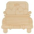 thumbnail image 1 of Beetle Car with Heart Cargo Wood Cutouts 8-inch, 1/8 inch Thick, Pack of 5 Mother's Day/Valentines Crafts for Gifts/Décor, by Woodpeckers, 1 of 4