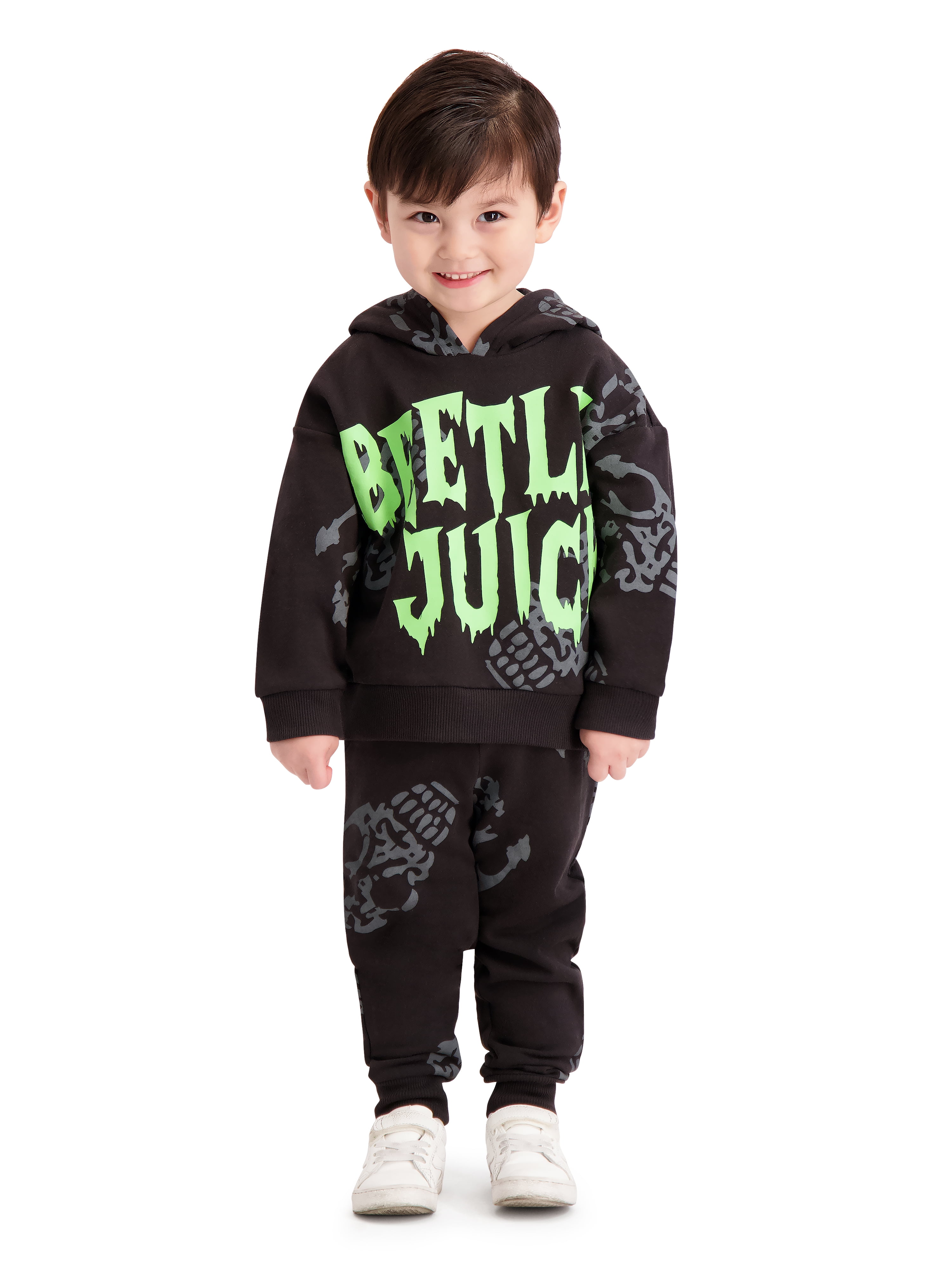 Beetle Juice Toddler Boys Printed Jogger Set, Sizes 12M-5T