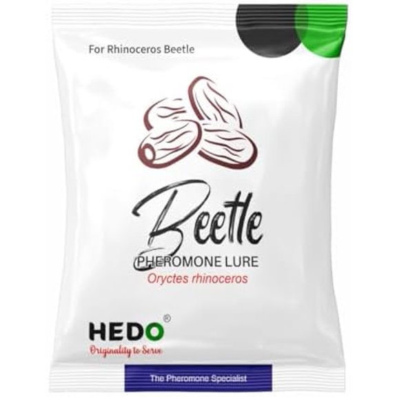 Beetle Lure Pack of 10| Pheromone Lure for Rhinoceros Beetle (oryctes Rhinoceros) for Coconut & Palm Tree$$Garden & Patio