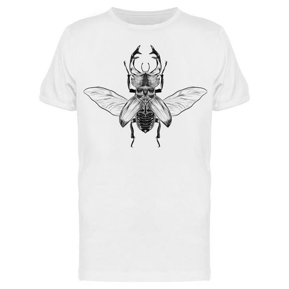 Beetle Sketch T-Shirt Men -Image by Shutterstock, Male Large