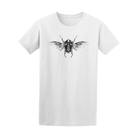 Beetle With Open Wings T-Shirt Men -Image by Shutterstock, Male Medium