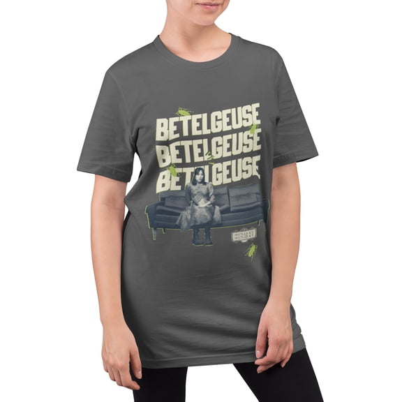 BeetleJuice Womens T-Shirt Gray Sizes S-XXL