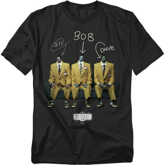 Beetlejuice 2 (2024) T-Shirt Shrinker Group Unisex Graphic Tee for Men & Women