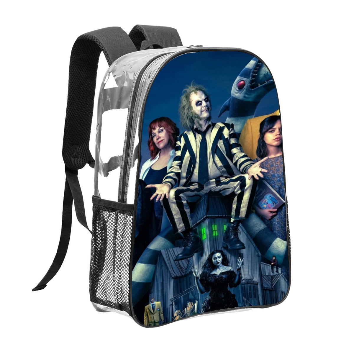 beetlejuice mini backpack walmart by Loungefly Have some fun with your spooky style this season with this bag Loungefly Beetlejuice Icons Vegan Leather