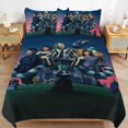 thumbnail image 1 of Beetlejuice 3 Piece Bedding Sets for Boys Girls Teens, Cartoon Soft Kids Duvet Cover with 2 Pillowcases, All Season Comforter Covers Bedroom Decor Gift, 86"x70", 1 of 8