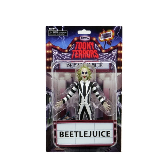 Beetlejuice 6 Scale Action Figure Toony Terrors Beetlejuice