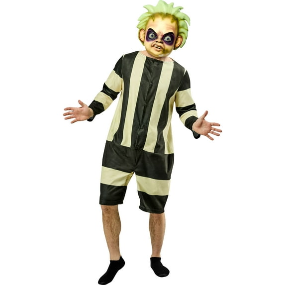 Beetlejuice Baby Beetlejuice Costume for Men by Rubies, Medium