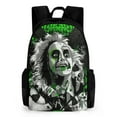 thumbnail image 1 of Beetlejuice Backpack Schoolbag Casual Daypack Rucksack Bookbags Lightweight Gym Bag, 1 of 8