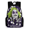 thumbnail image 1 of Beetlejuice Backpack Schoolbag Casual Daypack Rucksack Bookbags Lightweight Gym Bag, 1 of 8