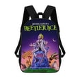 thumbnail image 1 of Beetlejuice Backpack, Large Capacity Daypack Backpack, 17 Inch Laptop Backpack for College Work Daily Travel, 1 of 9