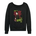 thumbnail image 1 of Beetlejuice BeetleJuice - Lydia Deetz Come In If You Dare - Women's French Terry Long Sleeve Shirt, 1 of 5