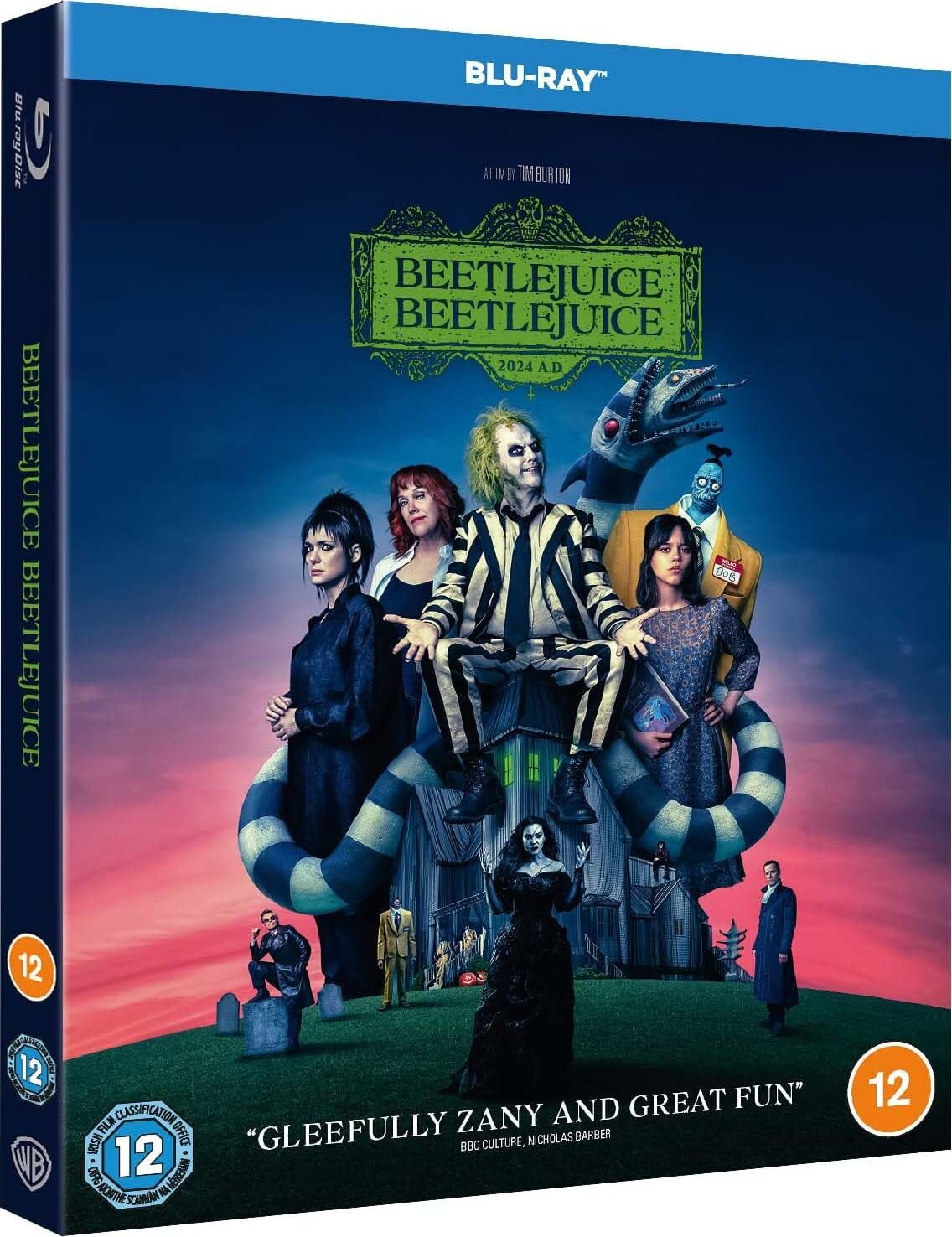 Beetlejuice Beetlejuice (2024) Blu-ray Region Free