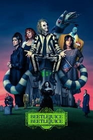 Beetlejuice Beetlejuice (2024) English Movie dvd