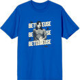 thumbnail image 1 of Beetlejuice Beetlejuice Astrid Betelgeuse Blue Men's Crew Neck Short Sleeve Tee-XS, 1 of 2
