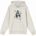 thumbnail image 1 of Beetlejuice Beetlejuice Astrid Betelgeuse Sand Adult Long Sleeve Hoodie-Medium, 1 of 3