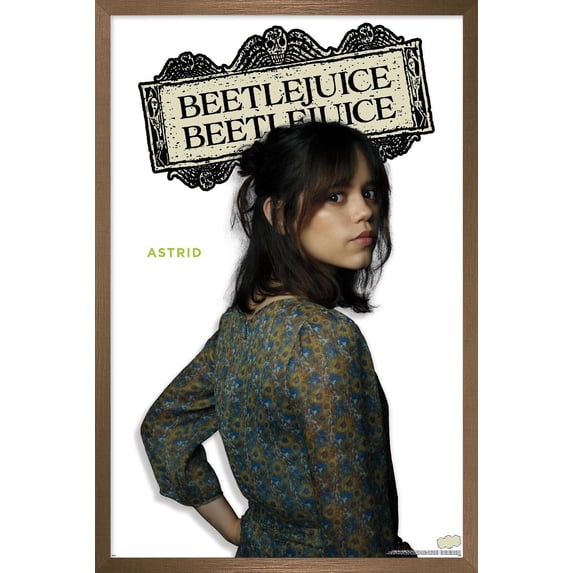 Beetlejuice Beetlejuice - Astrid Feature Series Wall Poster, 22.375" x 34" Framed