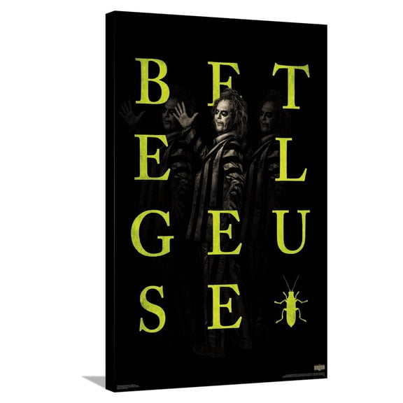 Beetlejuice Beetlejuice - Betelgeuse Canvas Wall Poster, 22.375" x 34"