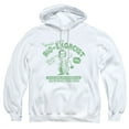 thumbnail image 1 of Beetlejuice Beetlejuice Bio Exorcist Adult Pull-Over Hoodie, White, Small, 1 of 4
