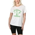 thumbnail image 1 of Beetlejuice Beetlejuice Bio Exorcist Women's Loose T-Shirt, White, X-Large, 1 of 4
