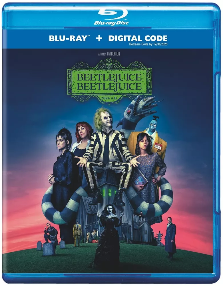 Beetlejuice Beetlejuice Bluu* ray | Book It