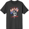 thumbnail image 1 of Beetlejuice Beetlejuice Can You Stop Being A Freak Charcoal Men's Crew Neck Short Sleeve Tee-XXL, 1 of 6