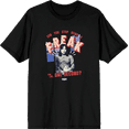 thumbnail image 1 of Beetlejuice Beetlejuice Can You Stop Being A Freak Men's Black Crew Neck Short Sleeve Tee-Medium, 1 of 6