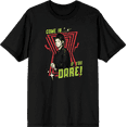 thumbnail image 1 of Beetlejuice Beetlejuice Come In If You Dare Men's Black Crew Neck Short Sleeve Tee-3XL, 1 of 6