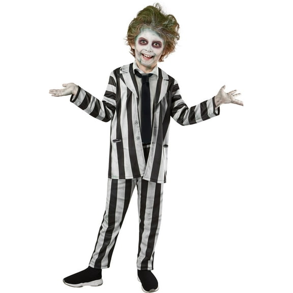 Beetlejuice Beetlejuice Costume for Kids by Rubies, Boys Medium