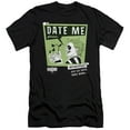 thumbnail image 1 of Beetlejuice Beetlejuice Date Me Unisex Adult Canvas Brand T Shirt, Black, X-Large, 1 of 4