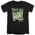 thumbnail image 1 of Beetlejuice Beetlejuice Date Me Unisex Adult V-Neck T Shirt (X-Large) Black, 1 of 4