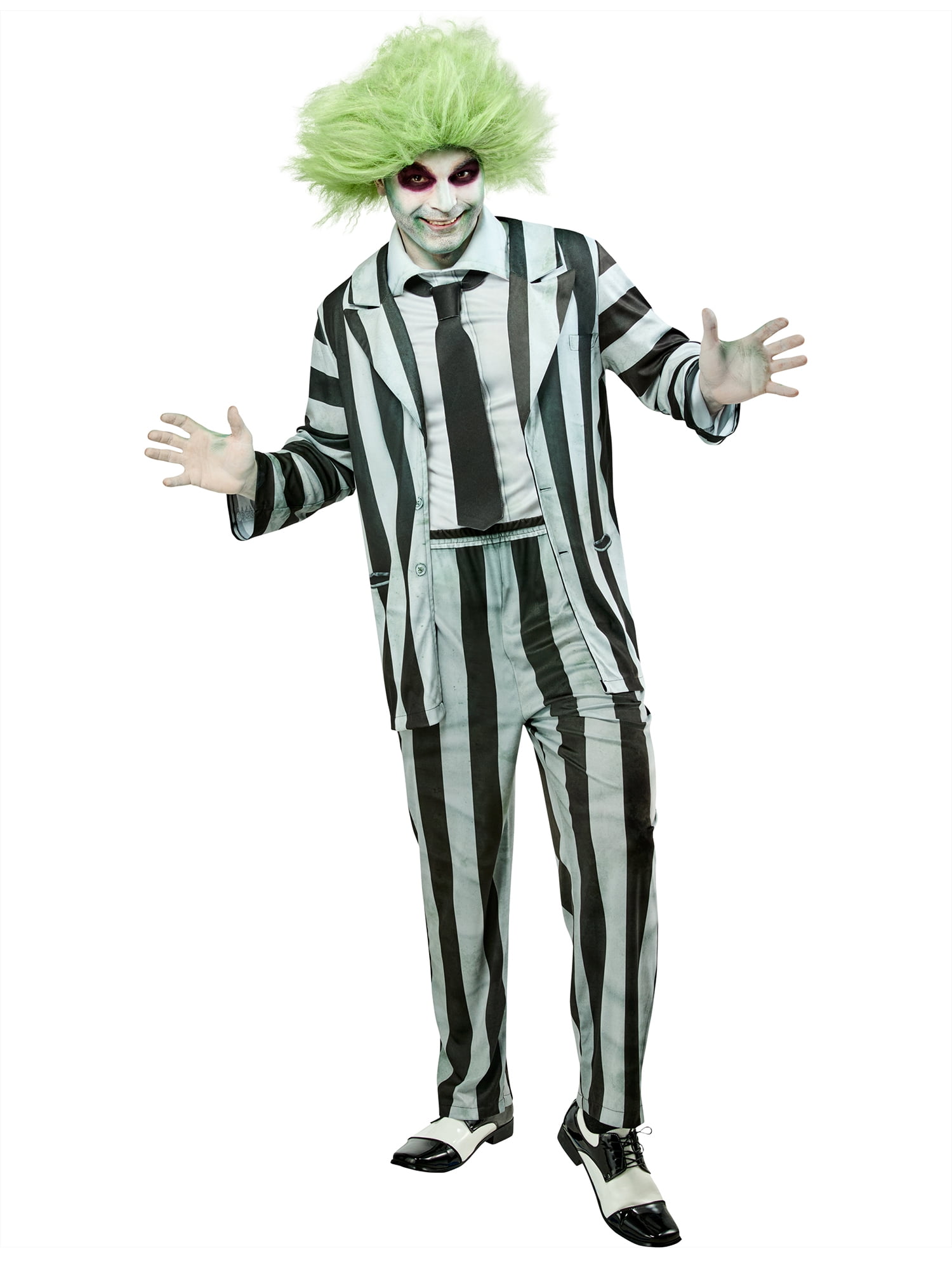 Beetlejuice Beetlejuice Deluxe Costume for Men by Rubies, XLarge