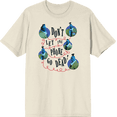 thumbnail image 1 of Beetlejuice Beetlejuice Don't Let The Phone Go Dead Natural Men's Crew Neck Short Sleeve Tee-Medium, 1 of 6