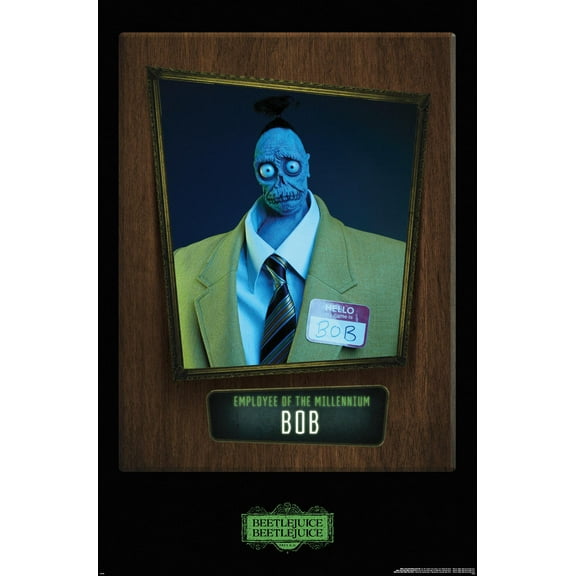 Beetlejuice Beetlejuice - Employee Of The Millennium (Bob) Wall Poster, 22.375" x 34"