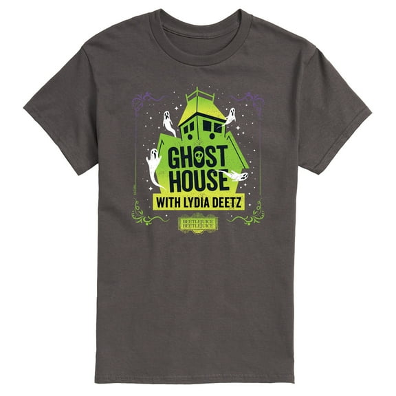 Beetlejuice Beetlejuice - Ghost House Lydia Deetz - Men's Short Sleeve T-Shirt