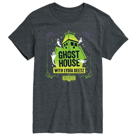 Beetlejuice Beetlejuice - Ghost House Lydia Deetz - Men's Short Sleeve T-Shirt