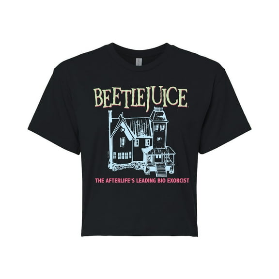 Beetlejuice - Beetlejuice Go Insane - Junior's Cropped Tee