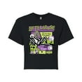 thumbnail image 1 of Beetlejuice Beetlejuice - Just Say Those Three Words - Junior's Cropped Tee, 1 of 4