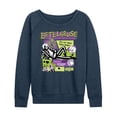 thumbnail image 1 of Beetlejuice Beetlejuice - Just Say Those Three Words - Women's French Terry Long Sleeve Shirt, 1 of 5