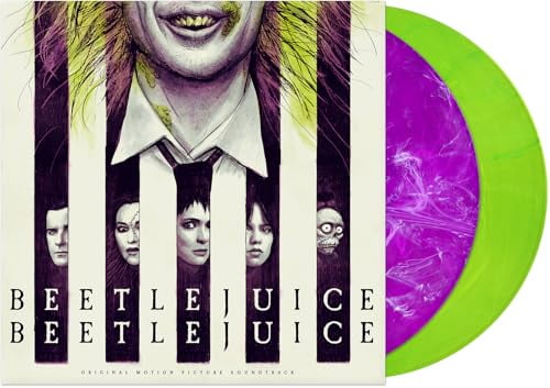 Various Artists - Beetlejuice Beetlejuice: Original Motion Picture Soundtrack (Purple White Smoke Fluorescent Green) (2 Lp's) - Vinyl
