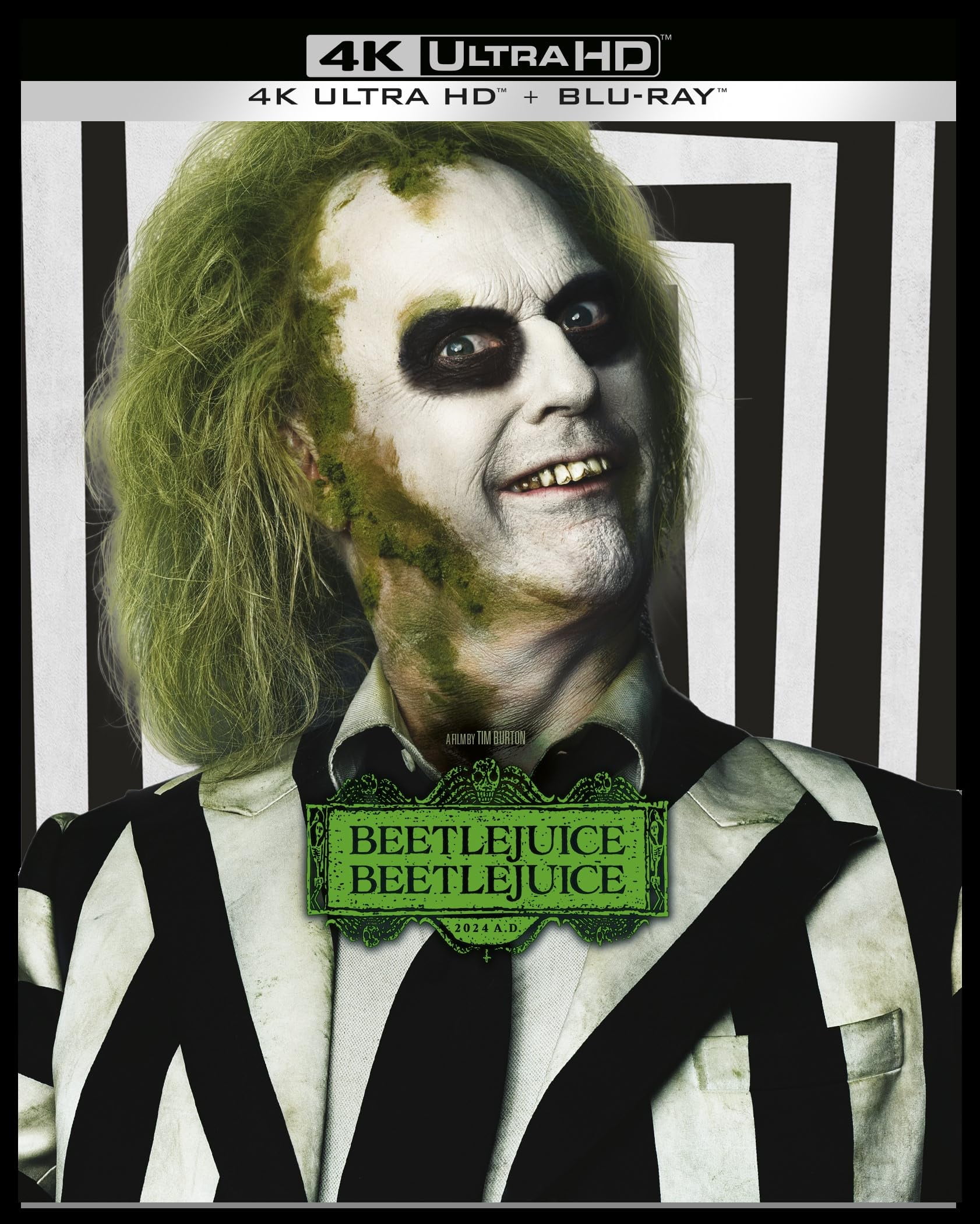 Beetlejuice Beetlejuice Limited Edition 4K UHD Steelbook - Italian Import (4K Ultra HD)