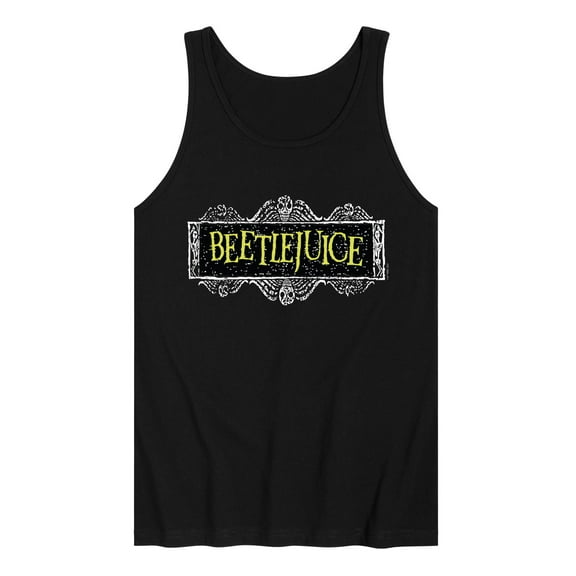 Beetlejuice - Beetlejuice Logo - Men's Jersey Tank Top