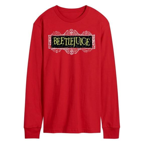 Beetlejuice - Beetlejuice Logo - Men's Long Sleeve T-Shirt